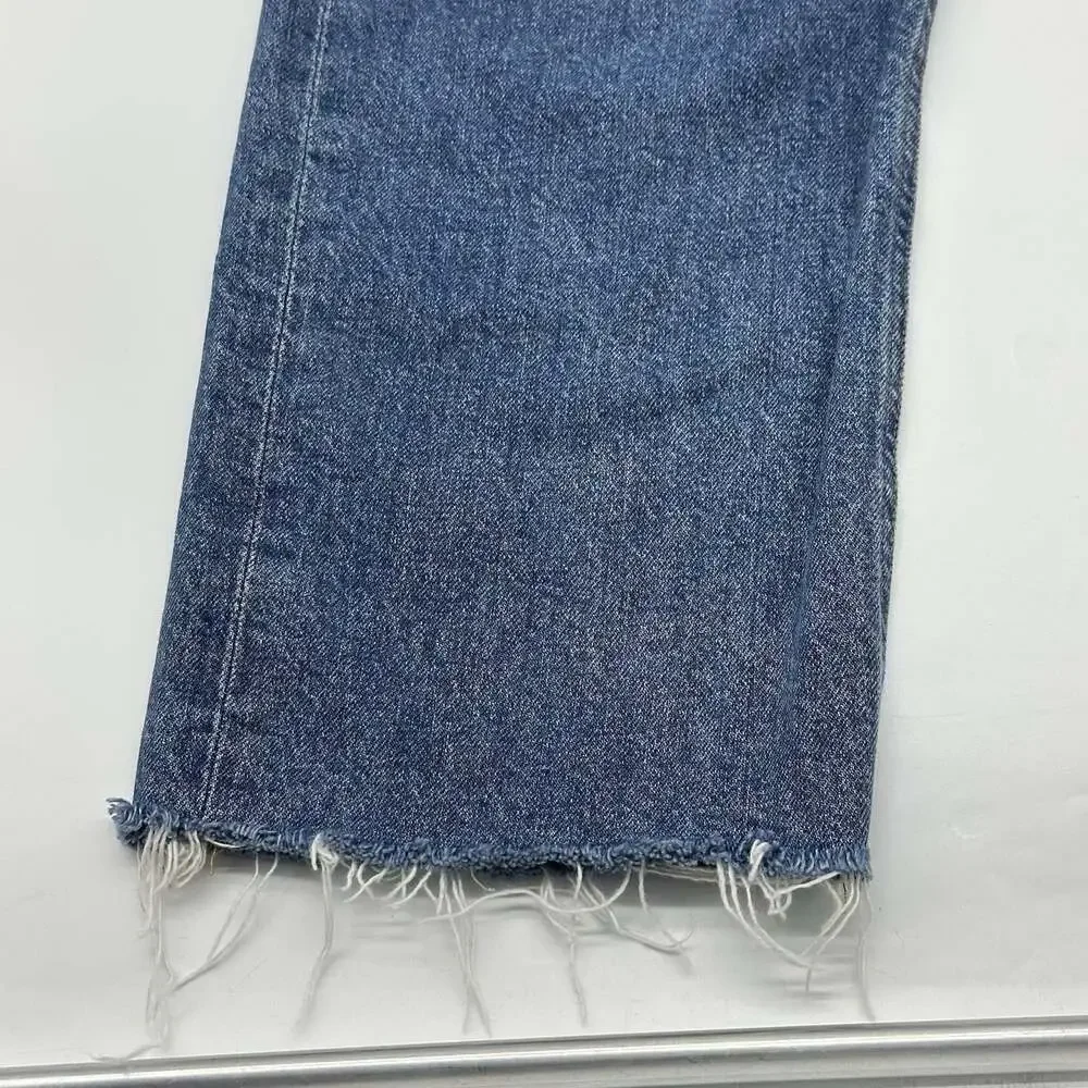 Citizens of Humanity Daphne Crop Size 28 Stovepipe Denim Jeans in Arthouse